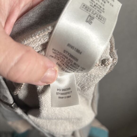 Patagonia Board Short Full Zip Light Weight Hoodie Women’s Size S Organic Cotton - Picture 16 of 16